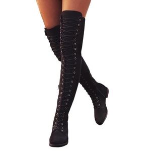 thigh high boots